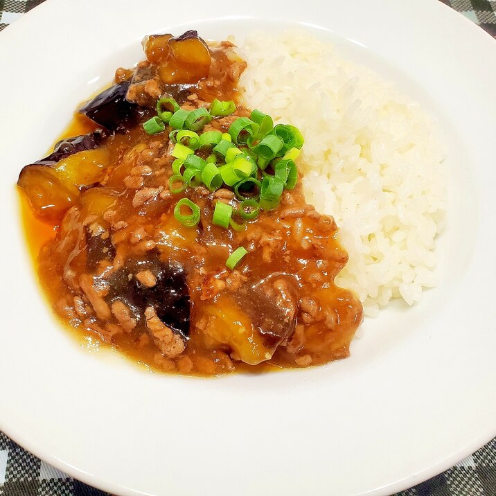 基本の中華シリーズ！麻婆茄子丼